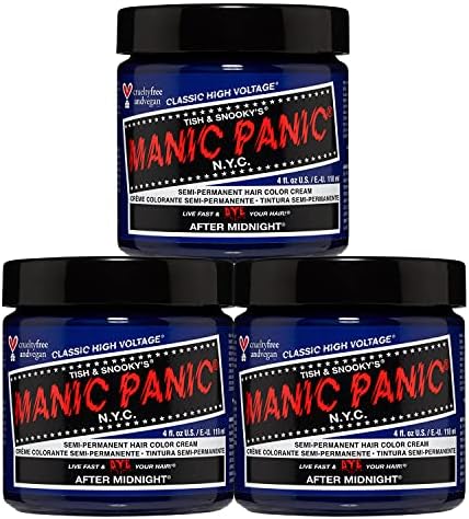 MANIC PANIC After Midnight Hair Dye 3 Pack