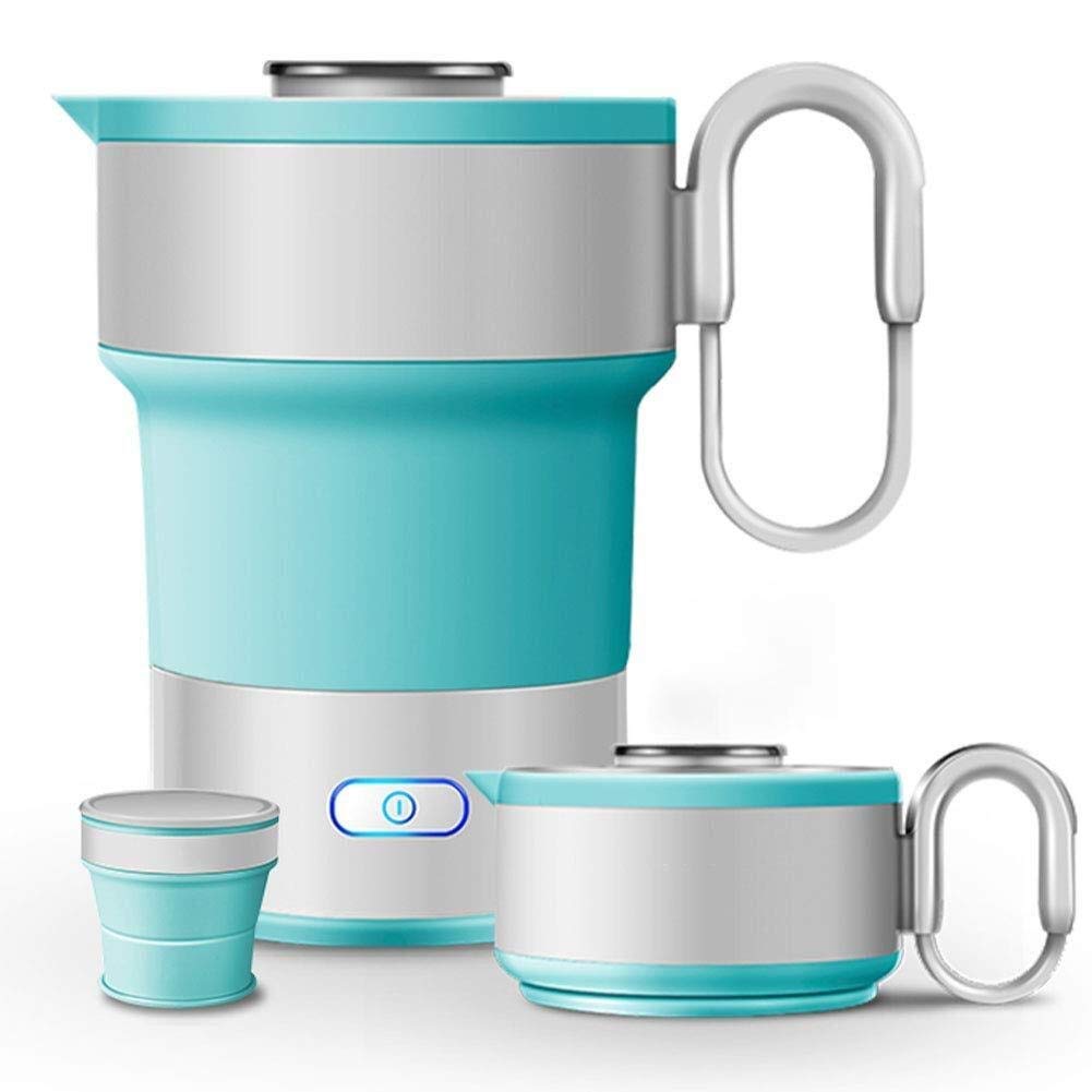 Bouilloire Électrique Pliable Léger Voyage Pliable Bouilloire Électrique - Silicone De Qualité Alimentaire - 0,6 L - 600W
