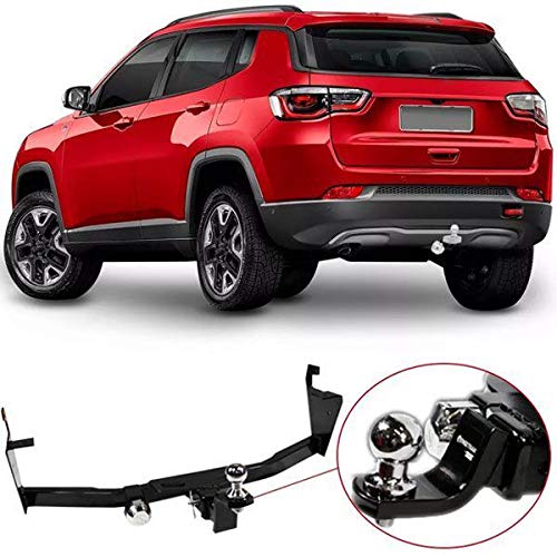 Engate Para Reboque Removível Engetran Reese Rabicho Compass 2017 18 Tração 750Kg InMetro