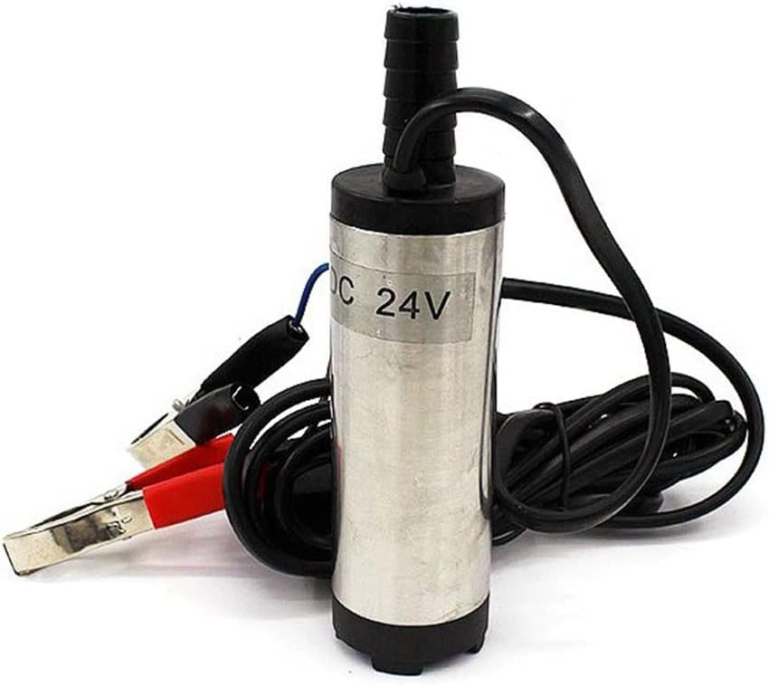 Water Pumps, Parts & Accessories Oil Pump DC 12v 24v Stainless Steel 38MM Transfer Suction Submersible Pump(12V External net)