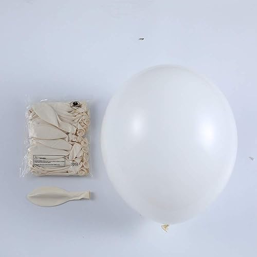Miniatura 8 de PageebO Kit de arco de guirnalda de globos naranjas y dorados, 141 globos de color blanco crema, naranja, dorado para cumpleaños, día de Acción de
