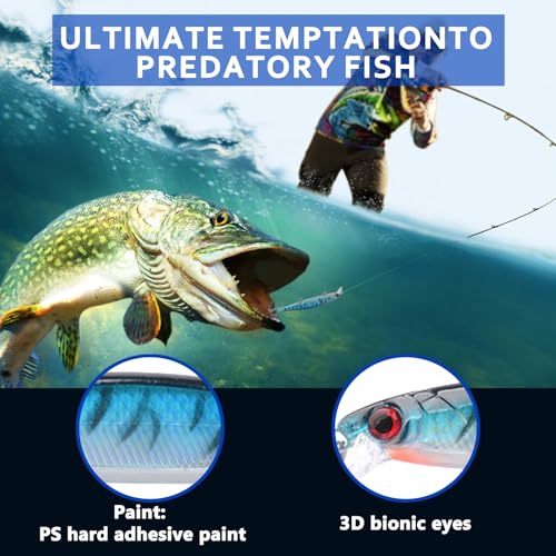 Leurres de pêche attrapeur de perche truite crapet avec hameçons