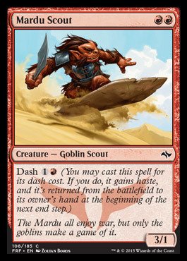 mtg best mardu cards Amazon.com: Magic The Gathering - Mardu Scout (108/185)