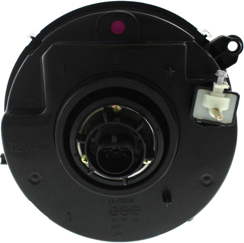 CarLights360 For Jeep Liberty Headlight 2005-2007 Driver Side | w/Bulbs | DOT Certified | CH2502156 | 55157141AA