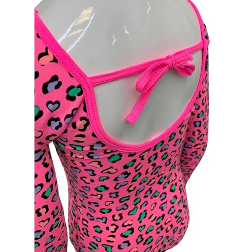 Maiô Infantil Proteção Solar Uv Rosa Corações Natação Praia Piscina Kids Juvenil Teen (BR, Idade, 6