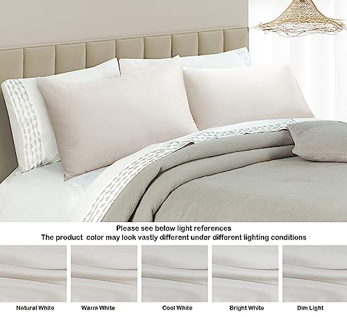 Image of 100% Egyptian Cotton Zippered Toddler Pillowcases Set of 4, 600 Thread Count Small Pillow Cases, Super Soft and Breathable Pillow Protector, 13x18 Inches (Light Beige, Toddler)