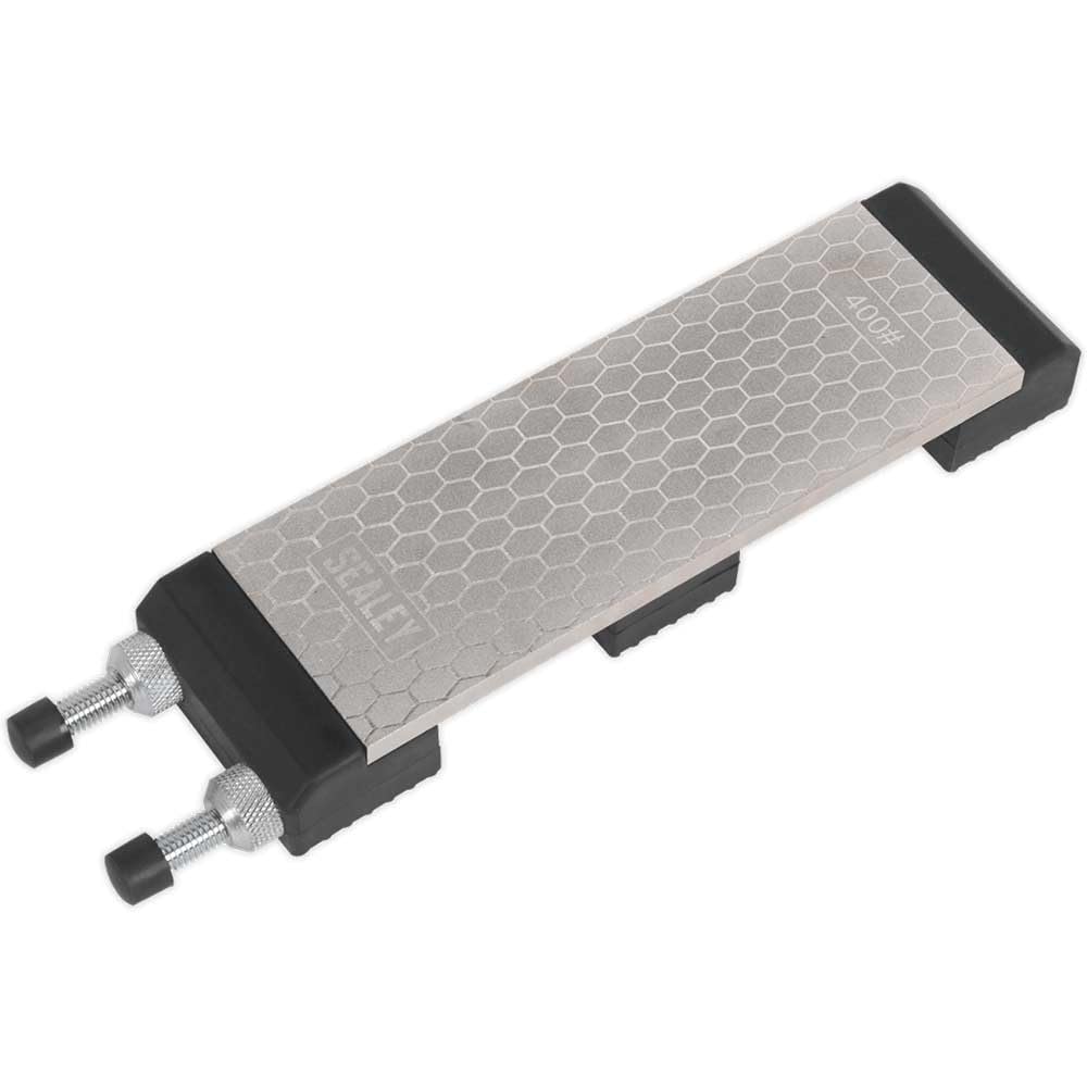 Sealey SCSS1 Diamond Sharpening Whetstone with Adjustable Stone Holder