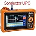 D YEDEMC Mini-Pro SM OTDR 1310/1550nm 26/24dB 4.3 inches Touch Screen Test Rang 5m-100Km Optical Network Tester Built in OPM/OLS / RJ45 / VFL UPC Connector with FC/UPC-FC/APC-SX (YD-4000-Adapter)