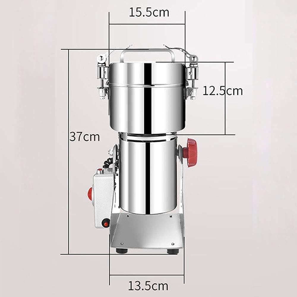 Automatic Brewing Coffee Grinder 700G Stainless Steel Electric High-Speed Grain Mill Spice Herb Swing Type Vertical Pulverizer Medicine Coffe