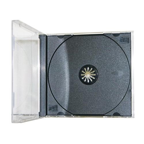 Americopy 100 Standard CD Jewel Case - Assembled - Black