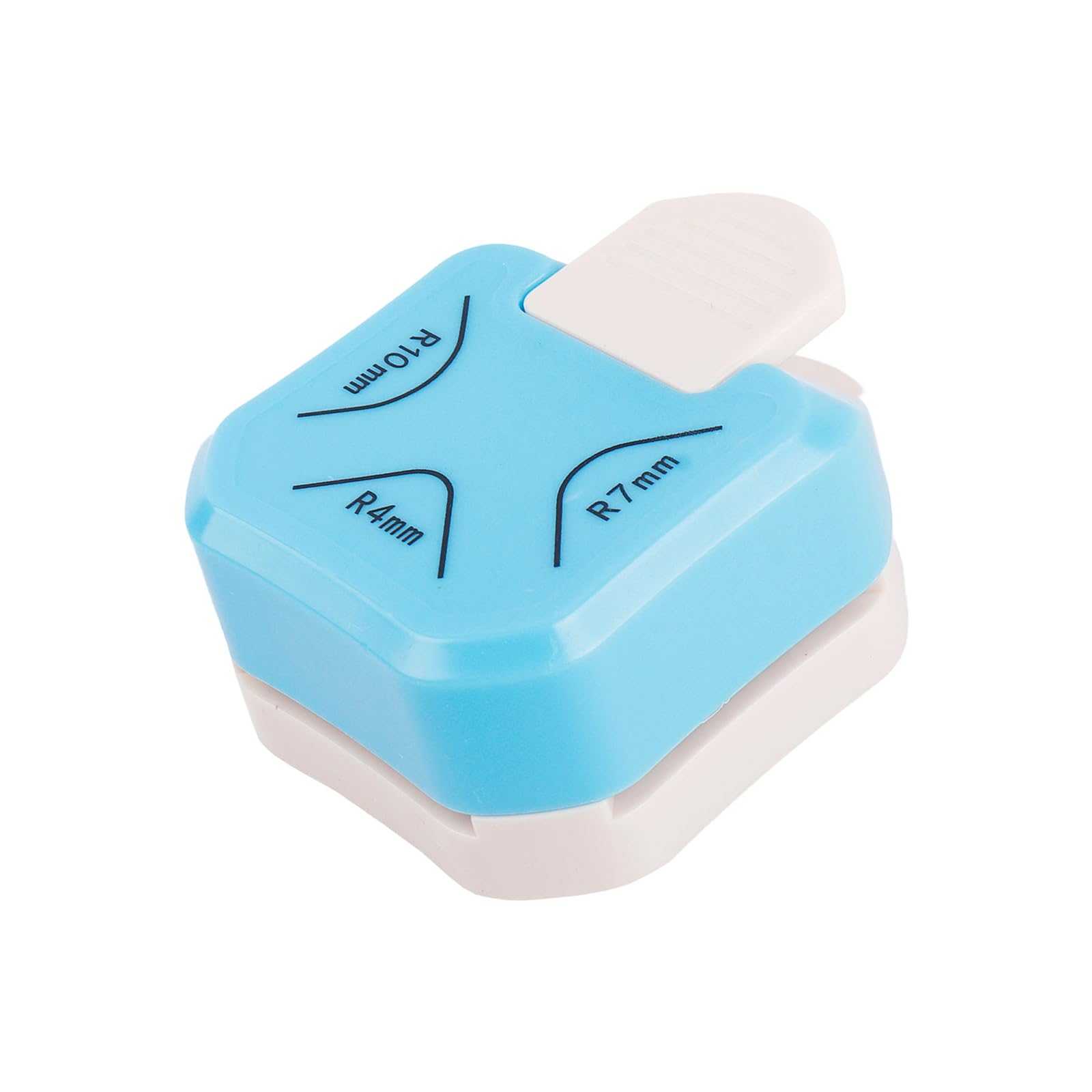 Jazuaiao Portable Corner Cutter Featuring Nonslip Pad for Trimming Craft Materials Projects ABS Corner Punches