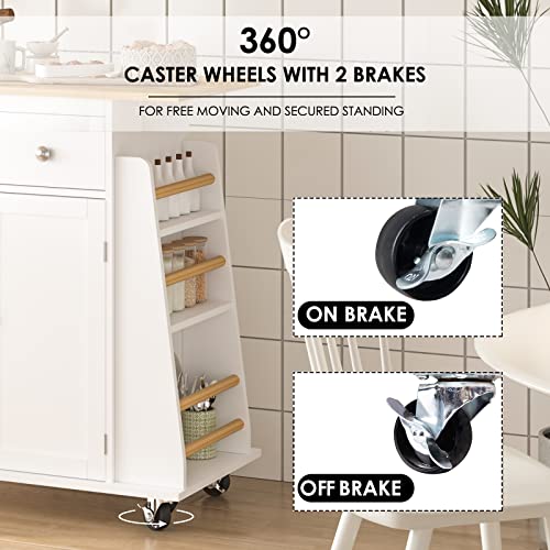 sogesfurniture-Kitchen-Island-CartRolling-Storage-Trolley-Cart-with-Towel-Holder-and-Spice-Rack-Smooth-Lockable-Wheels-Adjustable-Shelves-2-Door-Cabinet sogesfurniture Kitchen Island CartRolling Storage Trolley Cart with Towel Holder and Spice Rack Smooth Lockable Wheels Adjustable Shelves 2 Door Cabinet