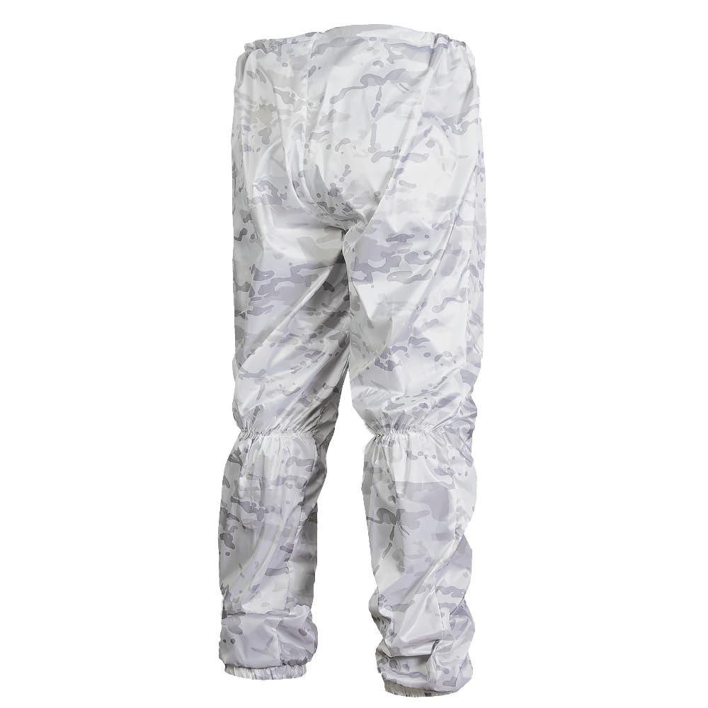 Combinaison tactique d'hiver multicam pour la chasse alpine avec housse de sac à dos Camouflage vêtements ultra fin coupe-vent sniper militaire y Multicam alpine white suit
