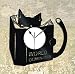 Dominazione Mondiale per Gatti Orologio da Parete in Vinile Migliore Regalo Amante dei Gatti Decorazione Domestica Design Vintage Ufficio Bar Room Home DecorArte Domestica