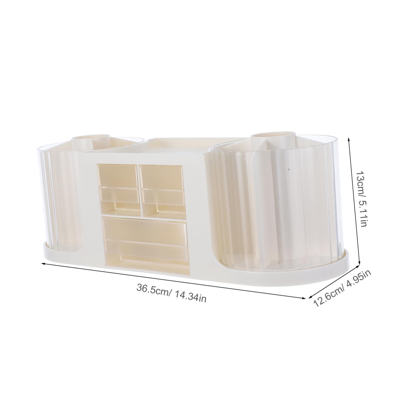 Sewroro Organizador con Cajones Transparente para Maquillaje y Oficina