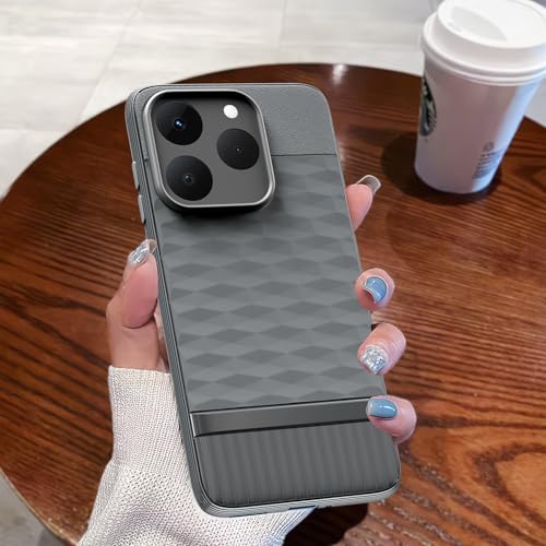 Image of Outlouders Back Cover for Realme 15T 5G / Realme Narzo 90 5G | Full Camera Protection | TPU Soft Flexible Shockproof Bumper Case (Grey)