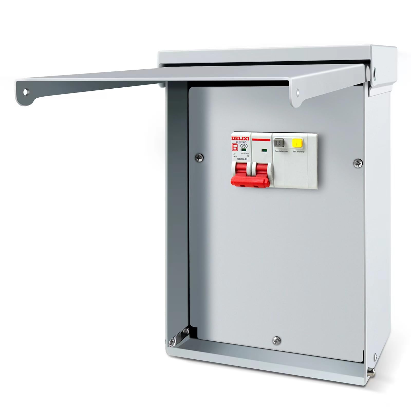 JACEPFY 50 Amp GFCI Spa Panel For Hot Tub, Breaker Panel