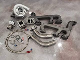 GM 4.3L Turbo Kit Hot Parts T3 Cast 4.3 GMC Chevy Turbocharger V6 Wastegate Oil
