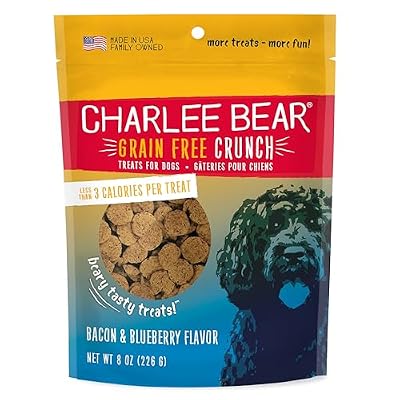 Charlee Bear Grain-Free Bear Crunch Bacon & Blueberry Flavor 8 oz