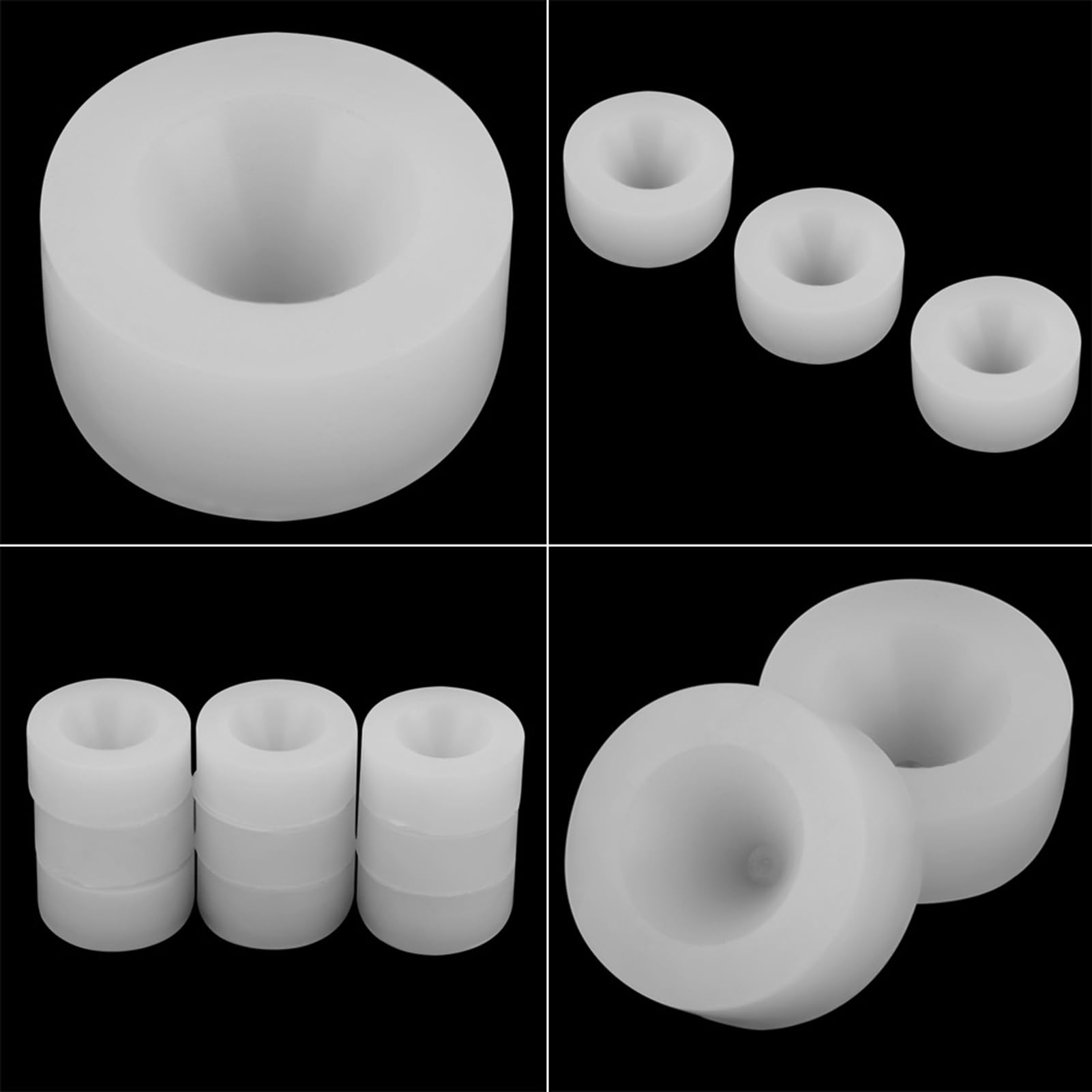 Tampon en caoutchouc de silicone résistant pour machine à capsuler les bouteilles de 40mm