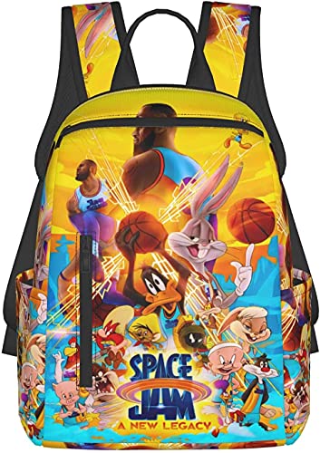 Fisecnoo Mochila de Alta Capacidad Lightweight Unisex Bookbock Adecuado para el Trabajo Diario Travel Black Daypack (Color : Black3, Size : 37.5 * 26 * 12.5cm) Cover