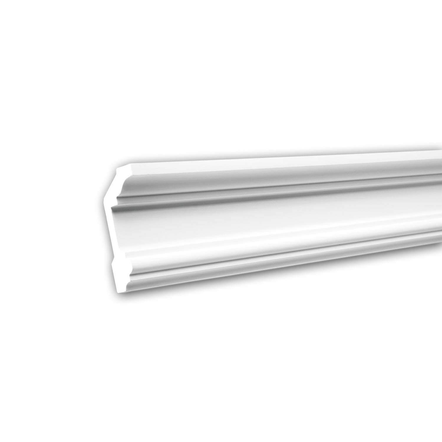 Corniche flexible 150121F Profhome pour corriger les murs courbes et irréguliers