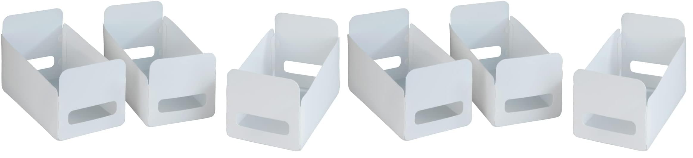 Wenko 54025100 - Cassetti portaoggetti, 15 x 18 x 40 cm, colore: Bianco (Confezione da 2)