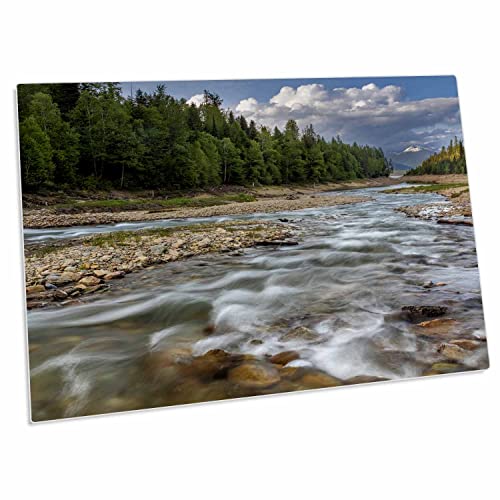 Alfombrilla 3dRose Doris Creek para escritorio 23x16 pulgadas
