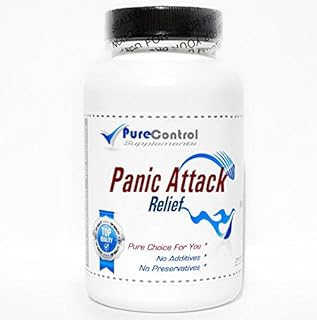Panic Attack Relief 90caps // 200 Capsules // Pure // by PureControl Supplements