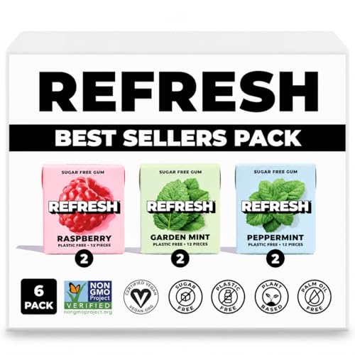Refresh Gum Sugar Free Variety Pack