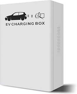 Funda Protectora for Cargador de Coche de vehículo eléctrico EV, estación de Carga de Pared, Soporte for Cable, Caja de Seguridad for Interior y Exterior