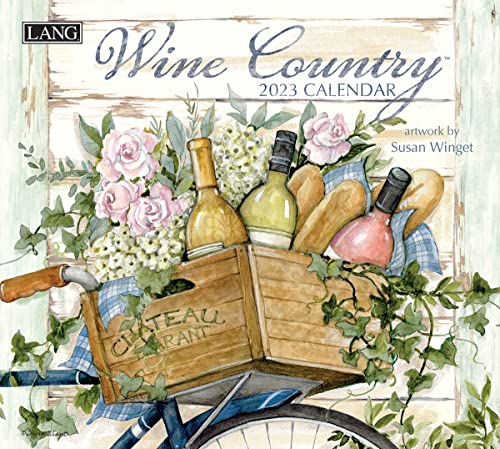 Langwinecountry2023wallcalendar  Urban Country Home Decor Lang wine country 2023 wall calendar  urban country home decor