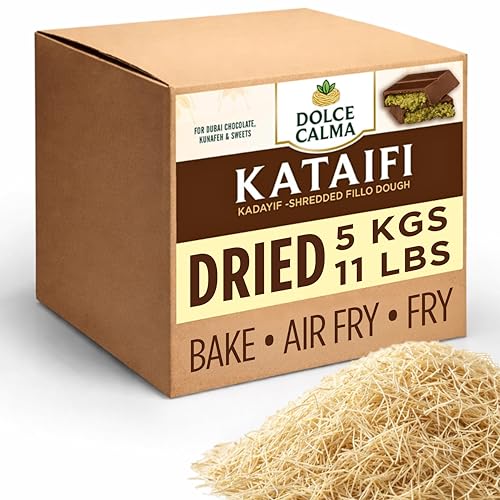 Dolce Calma 11 lb Dried Kataifi Dough Bulk Pack |