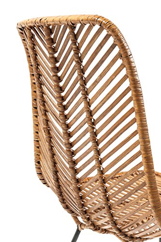 Kare 79961 Stuhl, Rattan, natur, 54.61 x 44.45 x 85.73 cm - 8