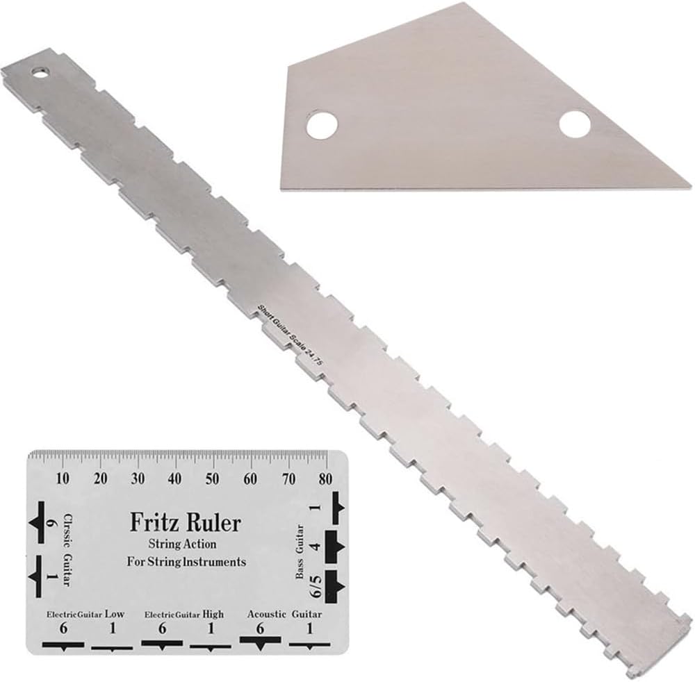 Designed Guitar Neck Notched Straight Edge Guitar Bass Fret