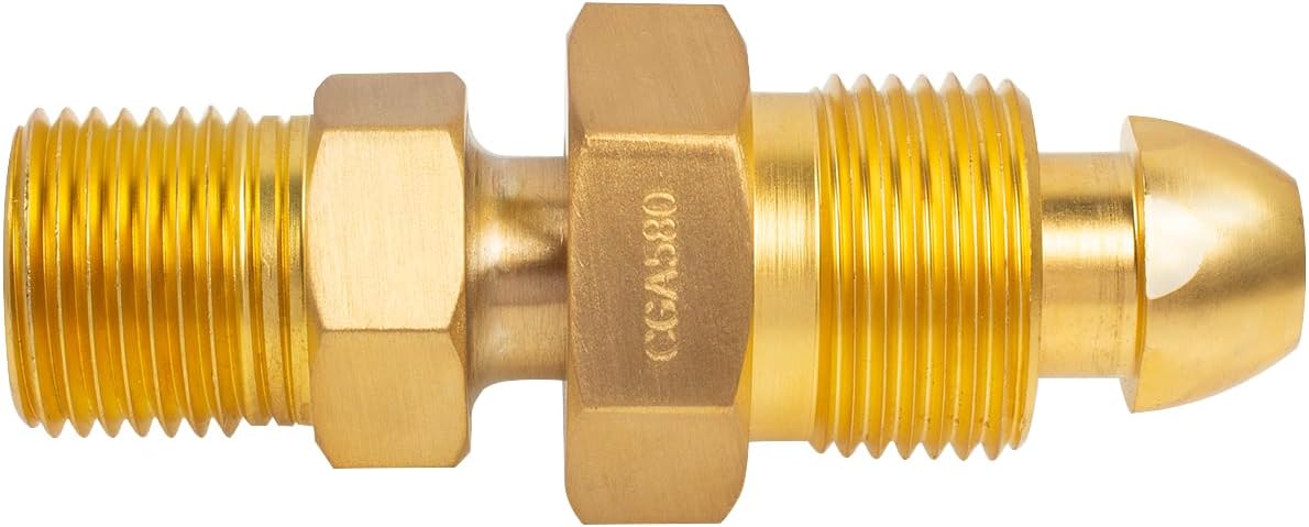 Shark Shark 12412 Tank Adapter, CGA 580 to 320