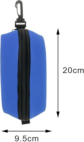 Miniatura 4 de B Baosity Bolsa para máscara de buceo, funda para máscara de buceo, de neopreno, resistente a las caídas, 7.9 in x 3.7 in, para dispositivos de