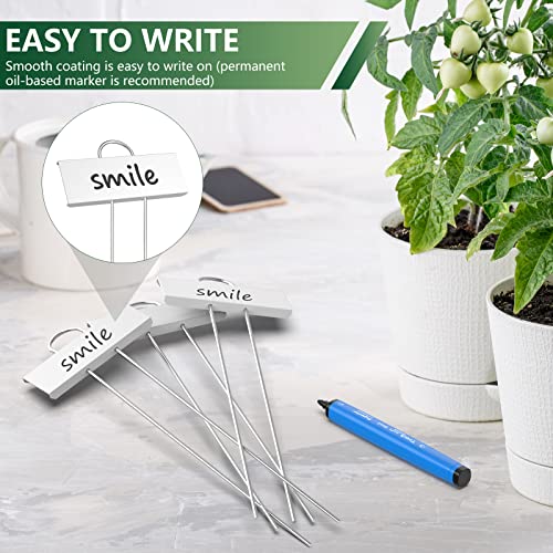 Startostar 30-Pack Metal Plant Labels, 10.6" Garden Markers Reusable Nursery Tags For Vegetables Herb Flower Seed Greenhouse #TOP3