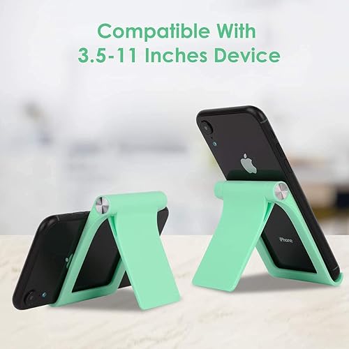 Miniatura 5 de Uniwit Soporte de escritorio para teléfono celular, multiángulo, ajustable, soporte de escritorio para teléfono celular, soporte de tableta para