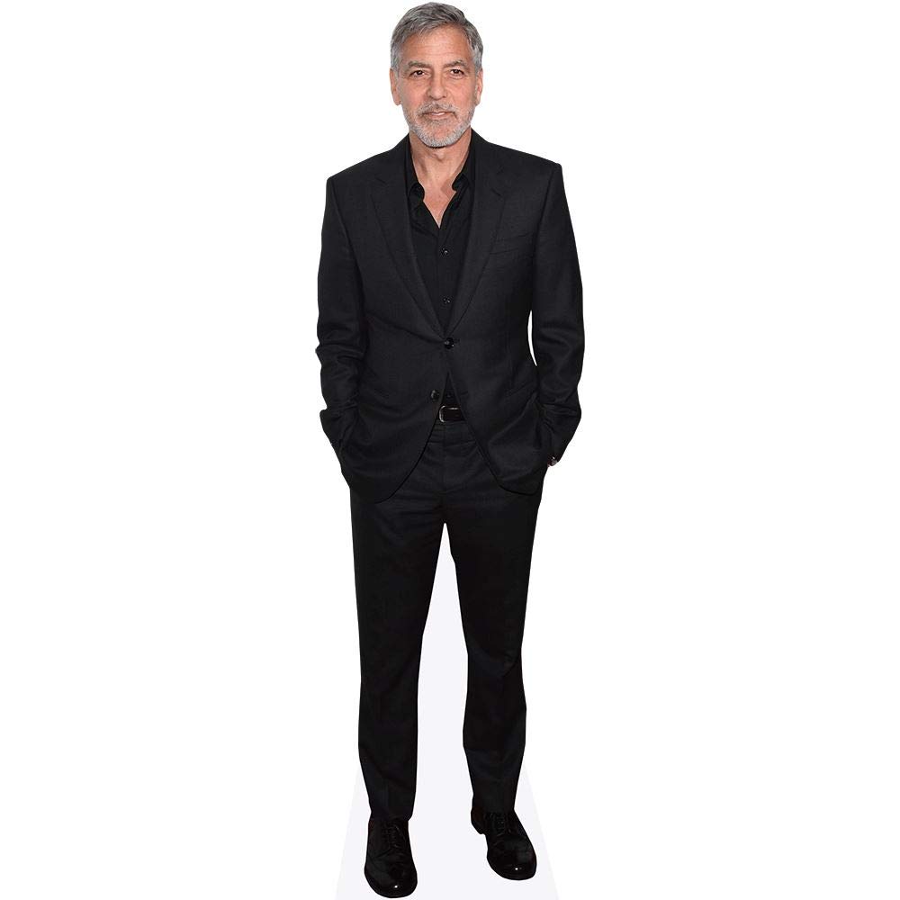 George Clooney (Black Suit) Mini Size Cutout