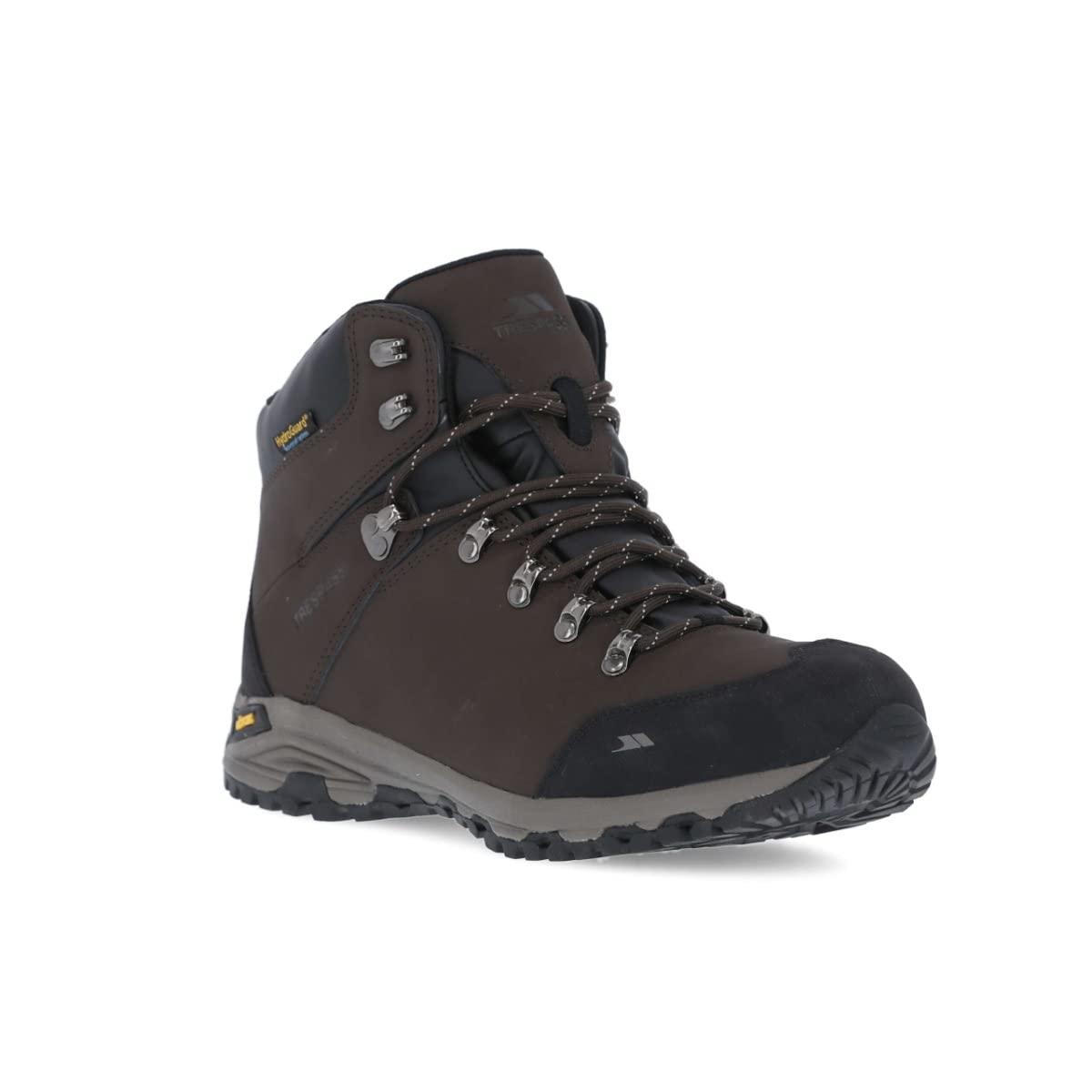 Trespass Mens Hiking Boots Ankle Waterproof Walking Leather Shoes Gerrard