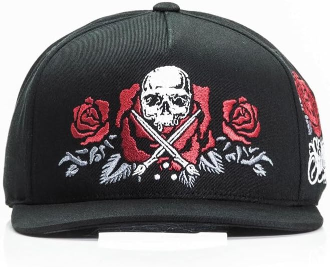 Sullen Pasadena Snapback Tattoo Lifestyle Hat Adjustable 5 Panel Snapback Hat