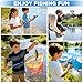 PLUSINNO Kids Fishing Pole, Telescopic Fishing Rod and Reel Combo with Fishing Net, Tackle Box and Bag, Portable Fishing Kit Kids Fishing Gear Gifts for Youth Boys Toddler -5FT/1.5M