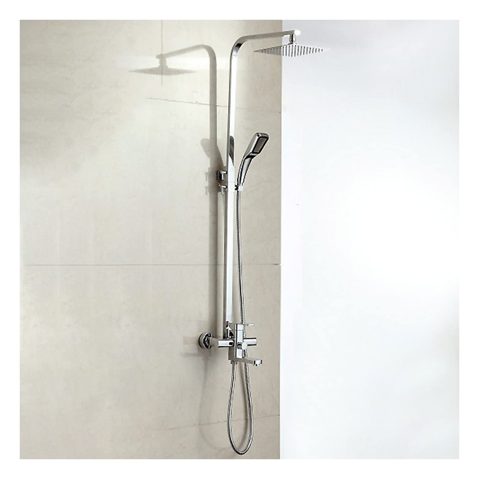 Pommeau de douche ergonomique pour une utilisation facile d'une seule main