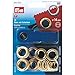 Produktbild Prym 541373 Ösen und Scheiben 14,0 mm, Messing goldfarbig