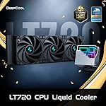 DeepCool-LT720-360mm-4th-Gen-Dual-Chamber-Pump-3100RPM-Multidimensional-Infinity-Mirror-ARGB-Block-300W-TDP-AIO-Cooler-Leakproof-Tech-CPU-Water-Cooler