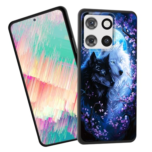 Coque Moto G 5G 2026 silicone TPU souple loup