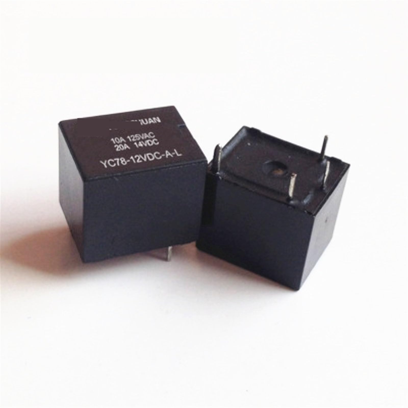 Relé T78 12VDC 10A micro interruptor de 4 pines normalmente abierto para circuito automotriz 3