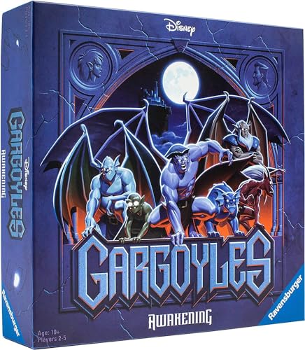 Ravensburger Disney Gargoyles – immersive Familienstrategie-Brettspiele für Kinder und Erwachsene ab 10 Jahren, 2-5 Spieler