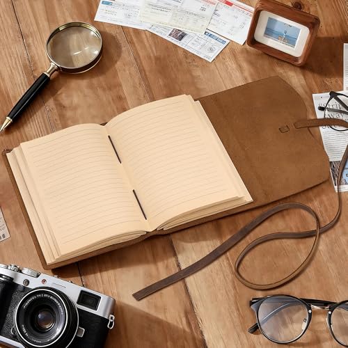 Carnet de notes en cuir véritable A5 pour ne plus perdre vos idées importantes - 5